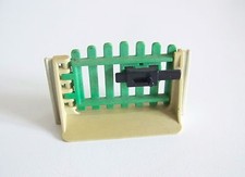 PLAYMOBIL (T22c01) FERME - Petit Portail Complet pour Clôture Vintage 3504 Jauni