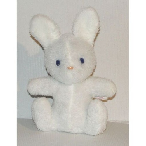 Peluche lapin blanc - peluche,