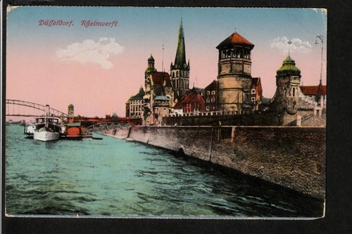 Carte postale düsseldorf - düsseldorf,