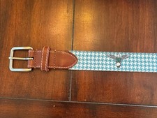Champions Golf Club Houston Demaret Burke Hogan Needlepoint Belt 40 Peter Millar