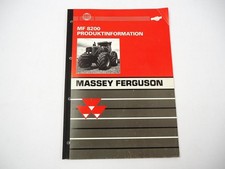 Massey Ferguson MF 8210 8220 8240 8250 8260 8270 8280 Product Information 2000