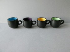 4 tasses à café expresso en