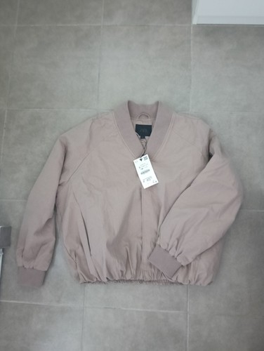 Zara veste bomber femme - veste, beige