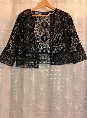 Veste courte boléro dentelle - boléro,