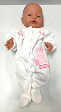 Berjusa Anatomically Correct Newborn Baby Girl Doll 16”  + Outfit "I Love Mommy"