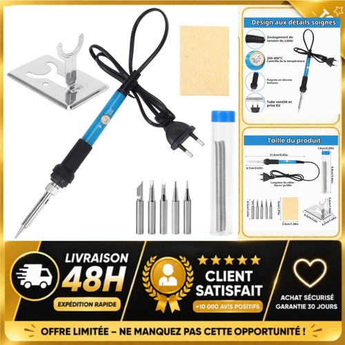 Kit fer souder 60w - kit, à