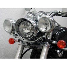 SUZUKI VZ 1600 MARAUDER-04/05-SUPPORT BARRE DE PHARES ADDITIONNELS-7706 LH