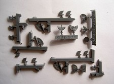 #W130 Warhammer 40K Dark Angel Ravenwing Icons Emblems Badges Spares Bits