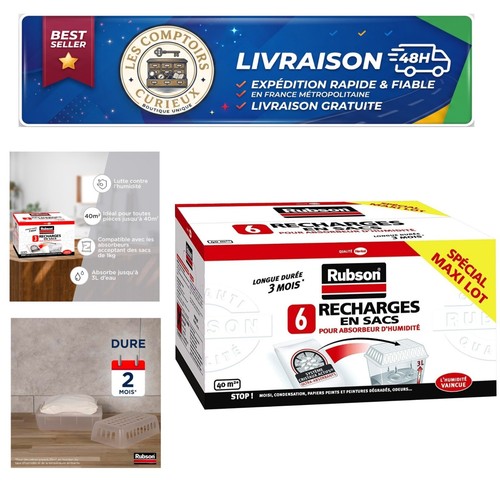 Rubson absorbeur humidité - rubson, d'humidité