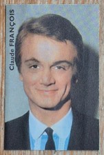 Claude François très rare vignette chromo Chocolat Victoria 1969