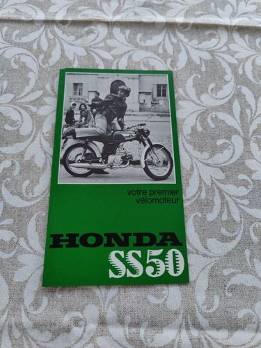 Honda ss50 1967 prospectus - ss50,