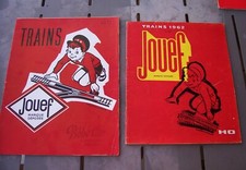 LOT OF CATALOGUES JOUEF TRAINS 1960s + tariff