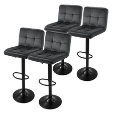 Lot de 4 tabourets de bar