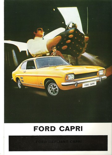 Ford capri 1971 catalogue - capri,