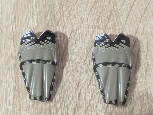 Playmobil ponchos gris - x2,