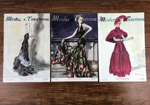 Revues magazines mode - 3x,