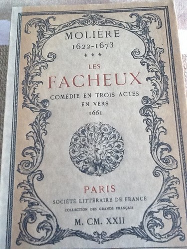 Les facheux bibliothèque - facheux,