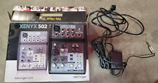 XENYX X502S 5 CHANNEL MIXER