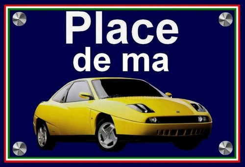 Plaque place ma fiat - place,