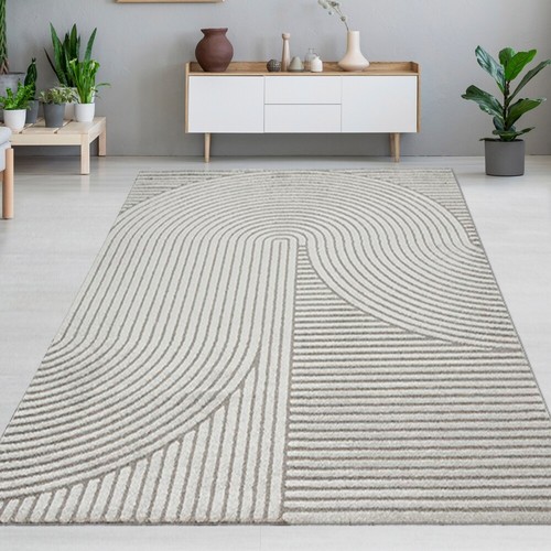 Tapis salon motif arqué - tapis,
