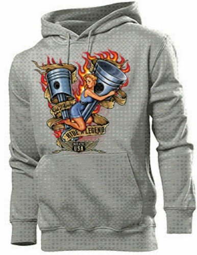 Hoody rockabilly ride legend - hoody,