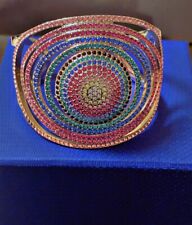 Magnifique manchette bracelet SWAROVSKI authentique véritable cuff SWAROVSKI