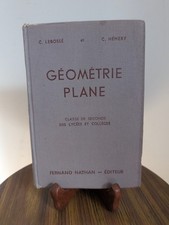 Géométrie plane, classe de