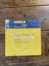 Ancienne  Plaque Métallique