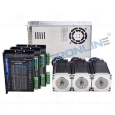 3 Axis CNC Kit 425oz.in Nema