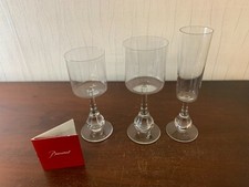 18pcs José Boris Tabacoff Crystal Baccarat Services / Lot Price