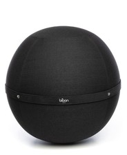 Premium Bloon Paris Desk Ball Chair | XL | Designer | Back Pain Relief |Noir Blk