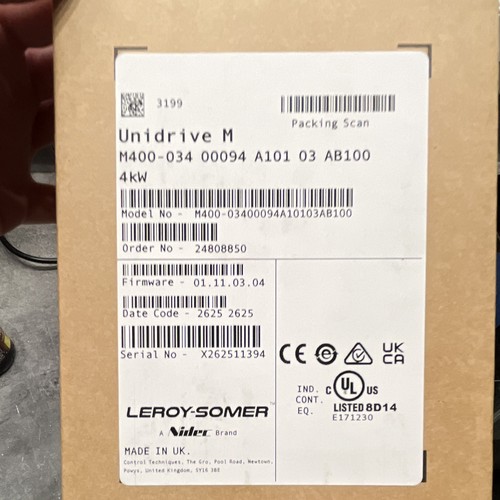 Leroy somer unidrive m400 - leroy-somer,