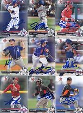 LOGAN WARMOTH SIGNED 2017 BOWMAN DRAFT PROSPECT ROOKIE CARD AUTO
