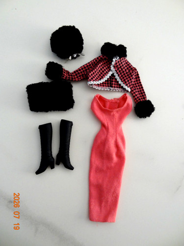 Tenue vintage barbie mattel - tenue,