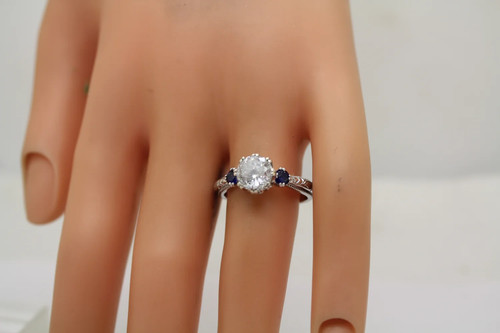 Tacori 925 cz blue - tacori, s.s.