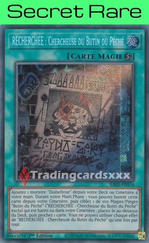 Recherchée - yu-gi-oh!,