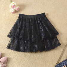 Femme Fille Maille Dentelle