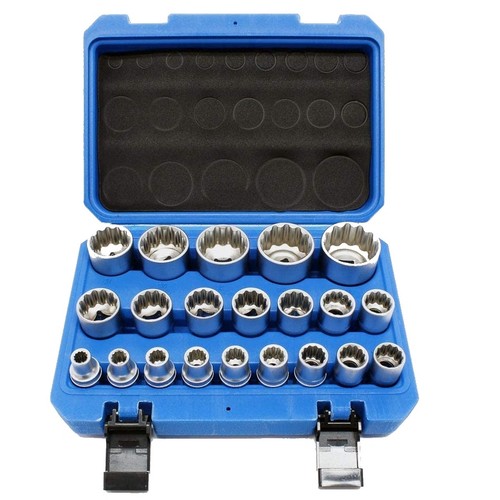 Coffret douilles pans - douilles, 12