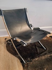 Set Antonio Citterio Flexform Italia Scissor Chairs 1980's