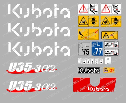 Kubota u35 3a2 - u35-3a2, digger