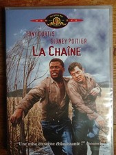 dvd - LA CHAINE - Drame avec Tony CURTIS et Sidney POITIER - Neuf