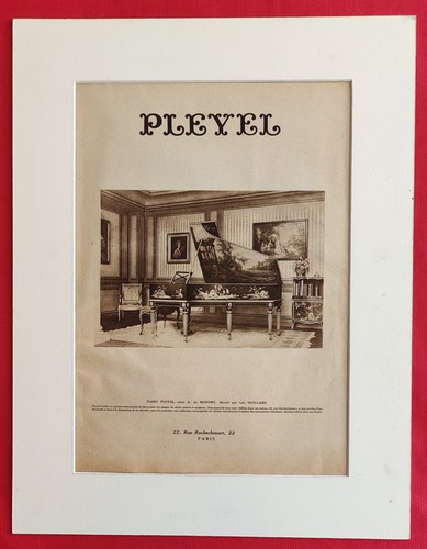 Publicité presse piano - presse:,
