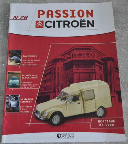 Fascicule passion citroen - fascicule,