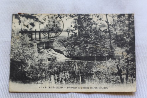 Cpa 1926 sains nord - sains, du