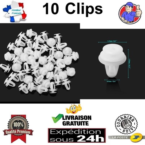 Clips peugeot fixation - 10,