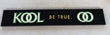 KOOL Be True Black Rubber Bar Pad Counter Pad Horeca Mat 21’5X3.5 NOS