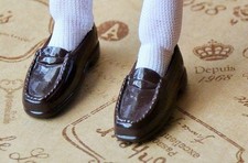 1/6 Doll Size Loafers/Brown/Shoes Pullip Blythe