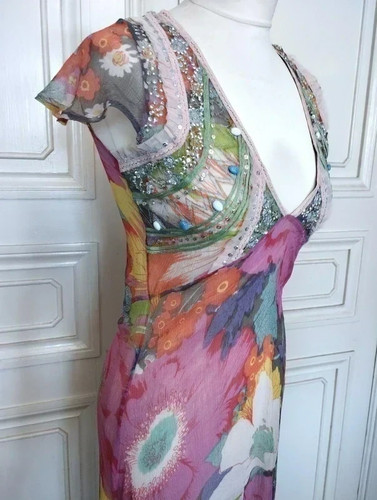 Antik batik robe - antik, voile
