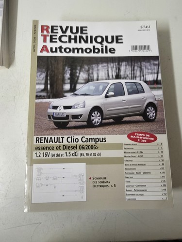 Revue technique automobile - revue,