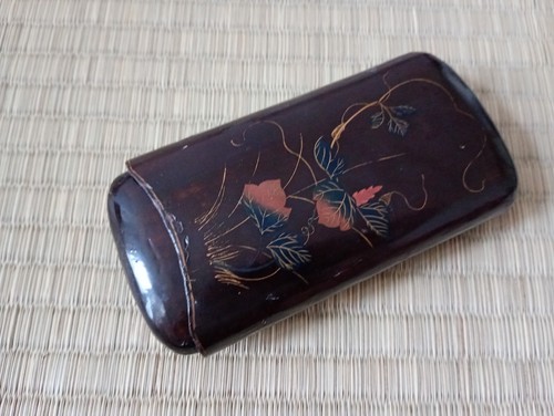 Ancien etui cigares laque - etui,